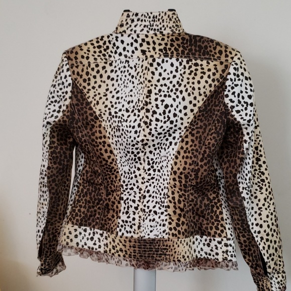Pamela McCoy Leopard Print Jacket - Picture 2 of 8